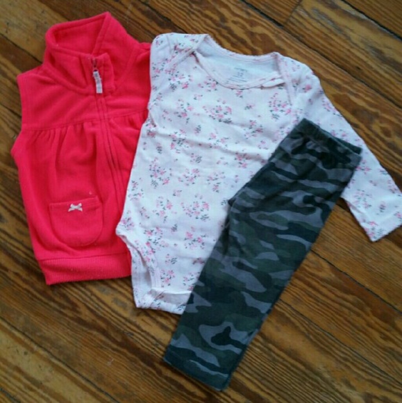 Floral Camo Cuteness Set - Picture 3 of 4