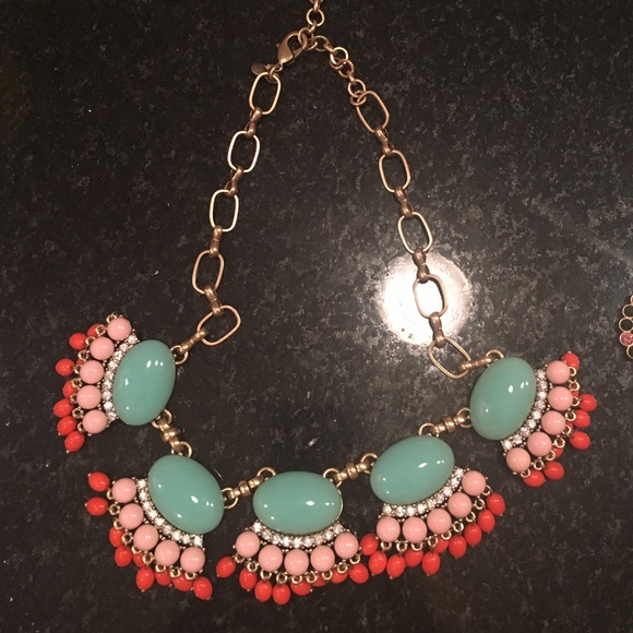 J. Crew statement necklace-gold