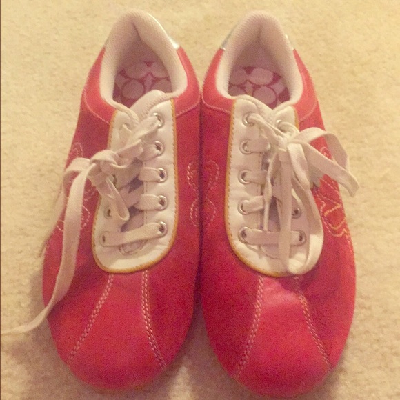 Authentic coach sneakers size 7.5