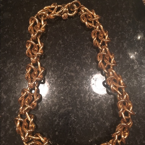 J. Crew gold necklace