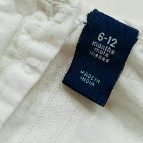 White Eyelet Swing Top - Picture 2 of 4