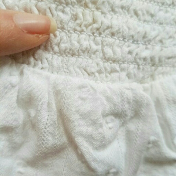 White Eyelet Swing Top - Picture 4 of 4