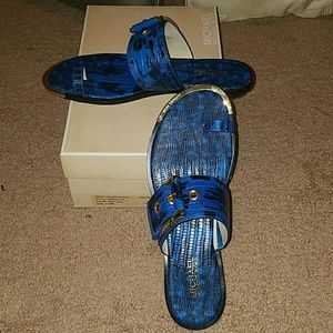 Absolutely ADORABLE MK  Sapphire Sandals!!!!