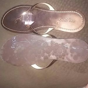Jimmy choo flip flops