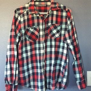 Mans Small Multicolor Flannel