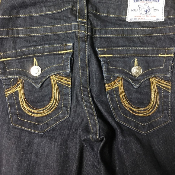 Nwt Dark Blue Denim Skinny Jeans - Picture 3 of 4