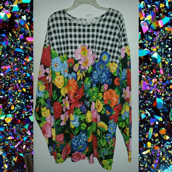 Long sleeve flower shirt