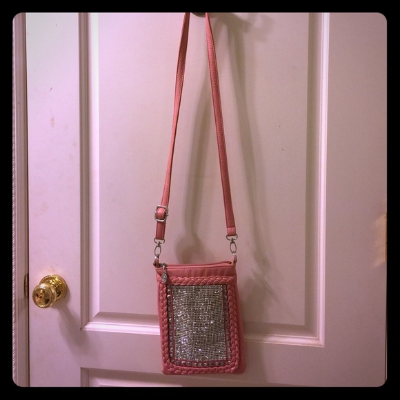 Pink cross body purse! Brand new!