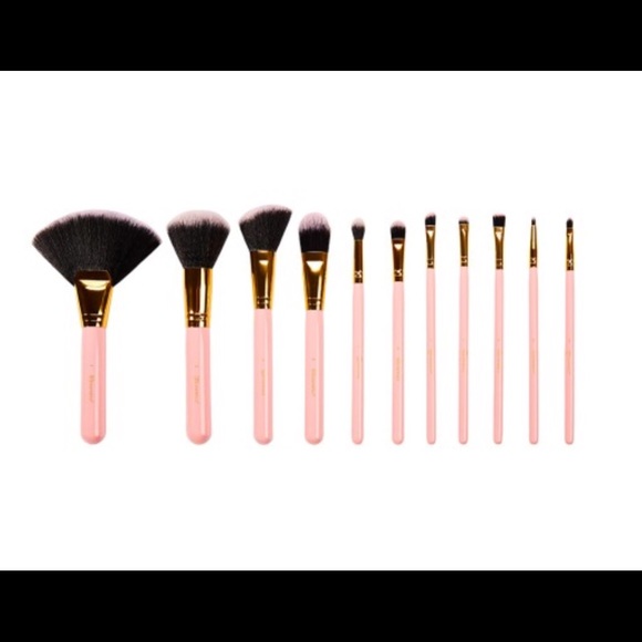 💕HPx3🌺Dot Collection - 11 Piece Brush Set-Pink - Picture 3 of 4