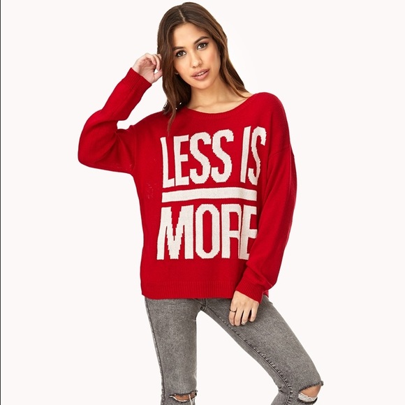 Forever 21 sweater!