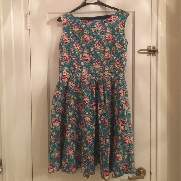 Lindy Bop Floral Dress