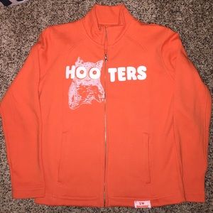 Hooters Girl Orange Jacket