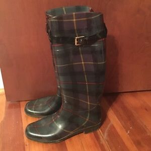 Plaid Ralph Lauren rain Boots