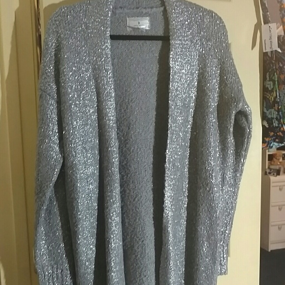 Silver Ruby Moon Cardigan