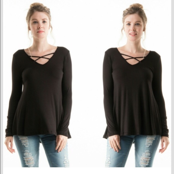 All 4 One Women's Top - BLACK