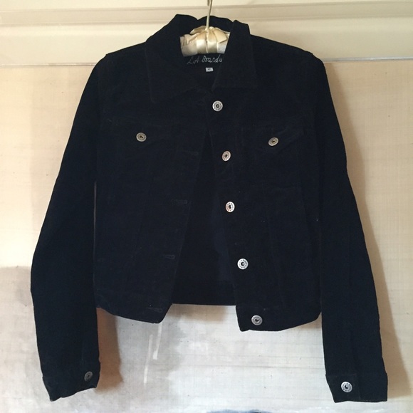 Black corduroy jacket