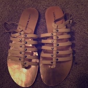 Brand new lucky brand sandals