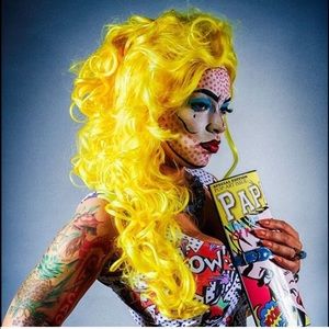 EUC Comic Pop Art Clutch