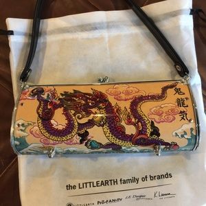 Littleearth tattoo dragon purse