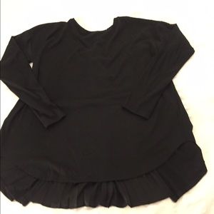 Ann Taylor Pleated- back Top