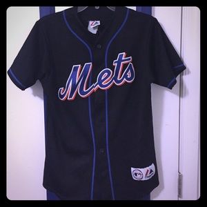 Majestic METS JERSEY