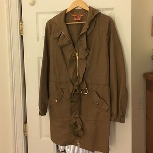 Tory Burch nylon olive jacket