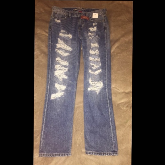 Retro Ripped Jeans - Picture 1 of 4