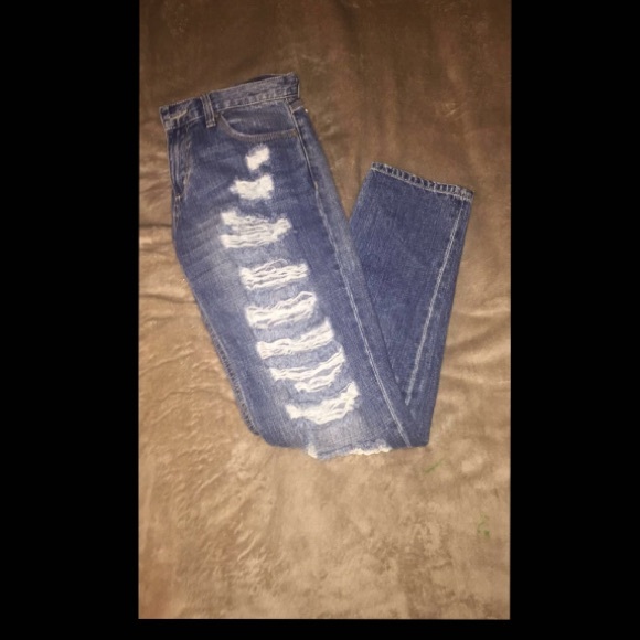 Retro Ripped Jeans - Picture 2 of 4