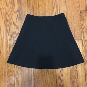 J. Crew Black Mini Skirt