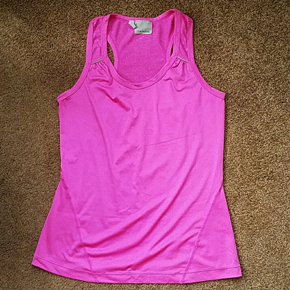 Athleta Racerback top, pink sz XS