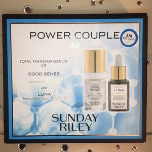 NIB Sunday Riley Power Couple Duo Kit