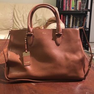 Lauren Ralph Lauren Newbury Double Zip Satchel