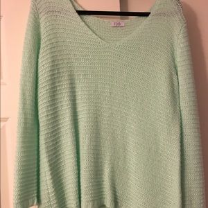 Long sleeve v-neck Tobi sweater