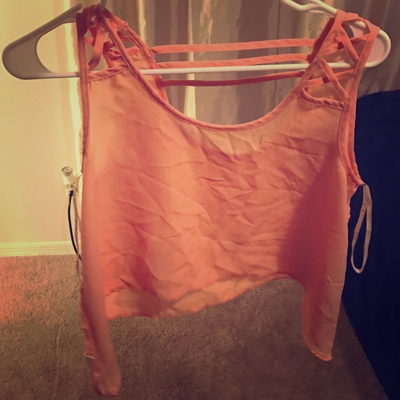 Coral shirt