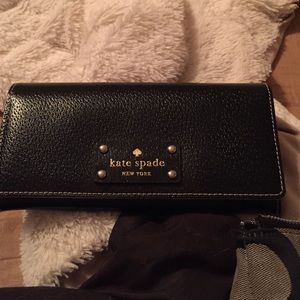 Black Kate Spade wallet