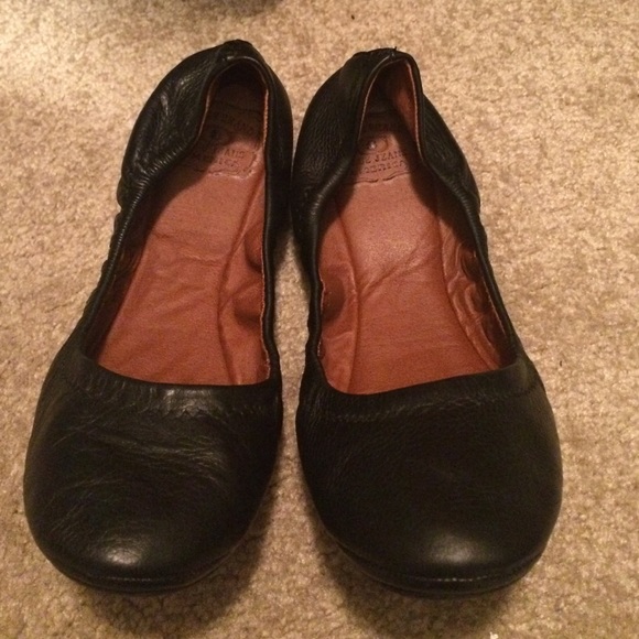 Lucky Brand Leather Flats, size 9