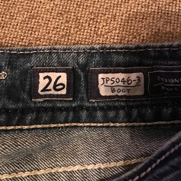 Miss Me Bootcut Jeans 26"x28" - Picture 4 of 4