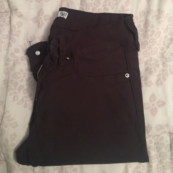 Hyperstrech Dark Green Jeggins/Jeans