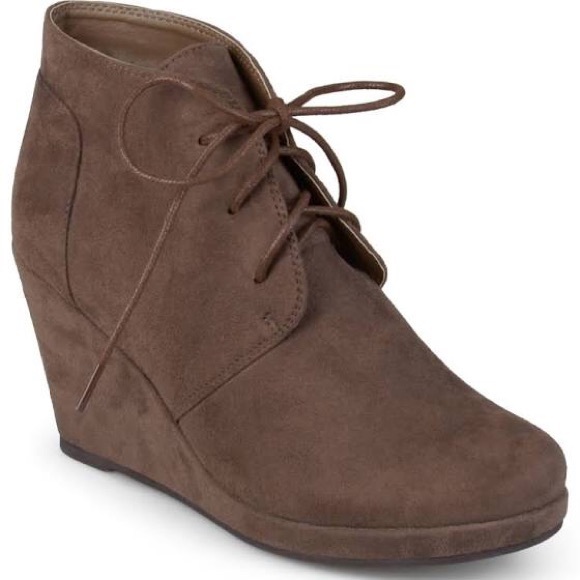 Journee Wedge Booties