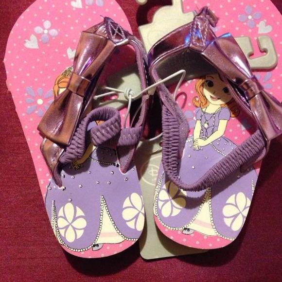 Sofia The First Flip Flops
