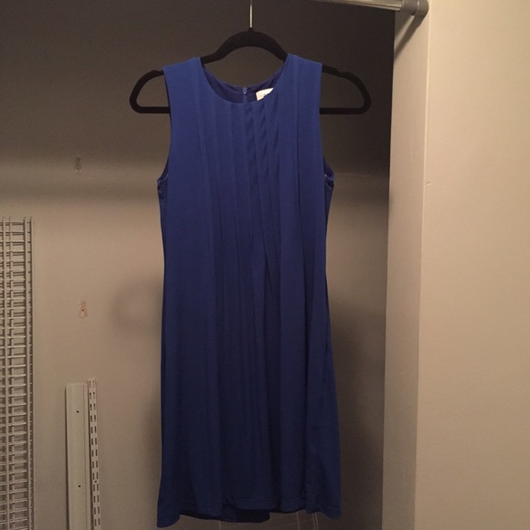 Calvin Klein royal blue dress