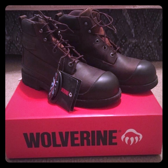 Steel Toe Wolverine boots