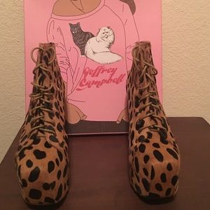 Jeffrey Campbell Animal print Lita