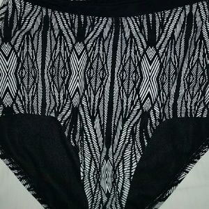 High Waisted Tribal Bikini Bottoms