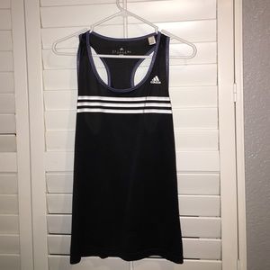 Adidas workout jersey tank top