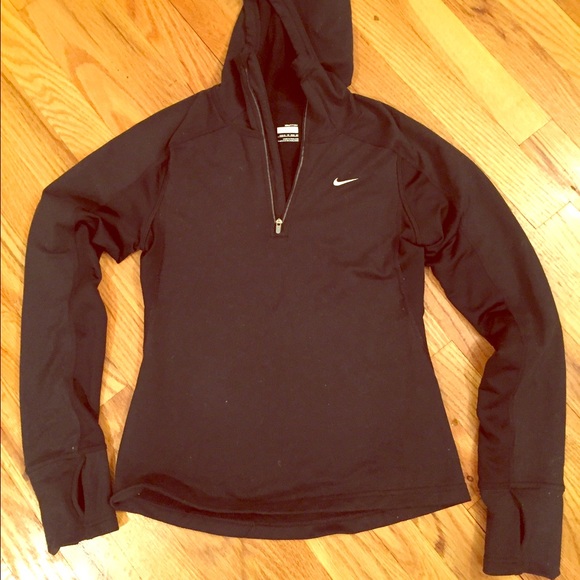 Women's dri-fit nike 3/4 zip