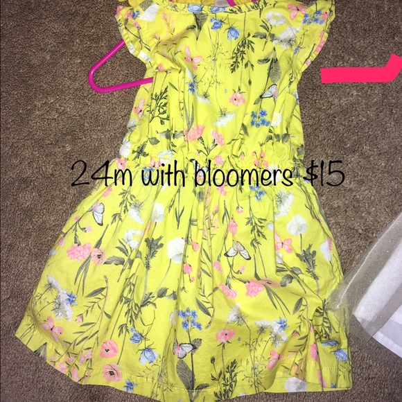 carters yellow dress