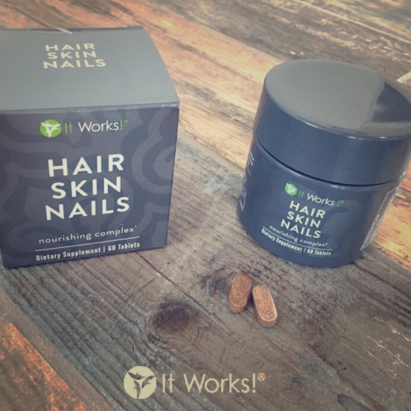 It works hair, skin and nail pills