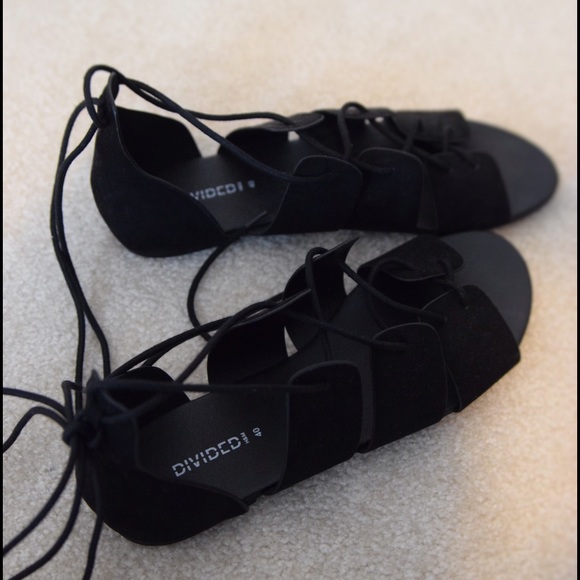 Gladiator Tie Sandals - Picture 2 of 2