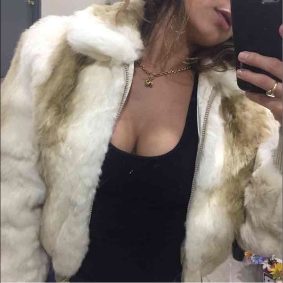 Vintage Rabbit fur Jacket - Picture 3 of 3